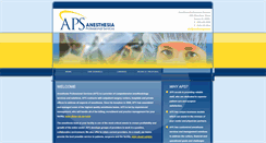 Desktop Screenshot of anesthesiaps.com