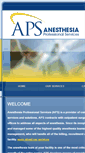 Mobile Screenshot of anesthesiaps.com